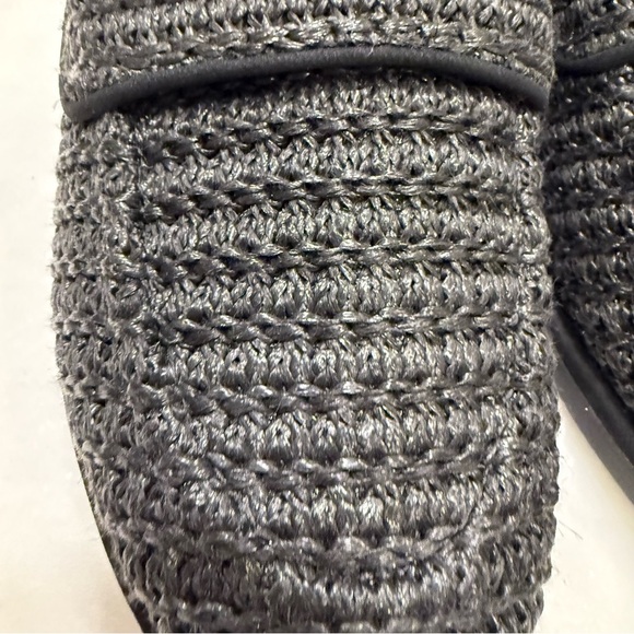 Kenneth Cole Gentle Souls Raffia Sling Back Loafer Black Sz 9.5 NIB - Picture 7 of 15